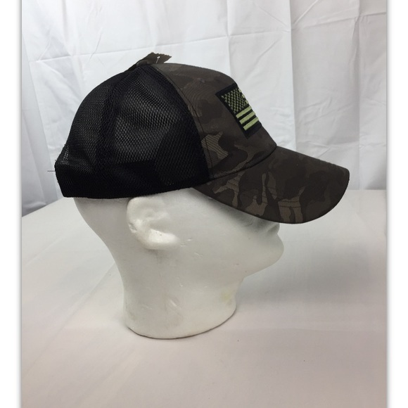 American Patriot Camo Baseball Hat Cap - Picture 4 of 6